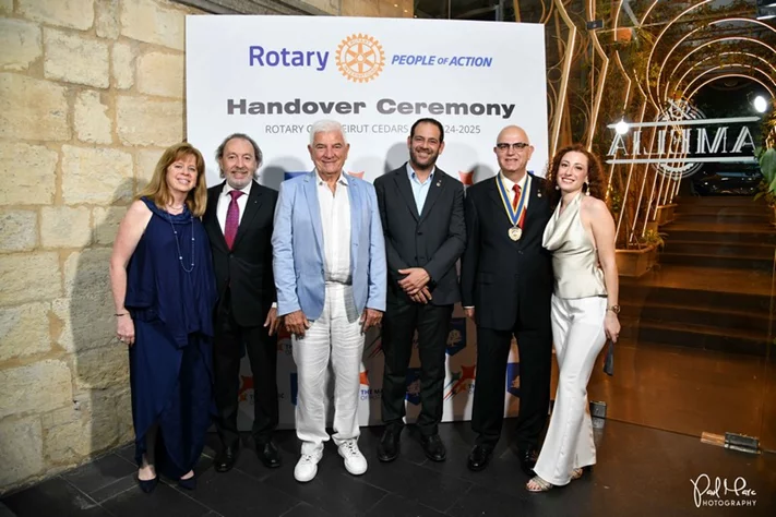 Rodolphe Melki: President of the Rotary Club of Beirut Cedars